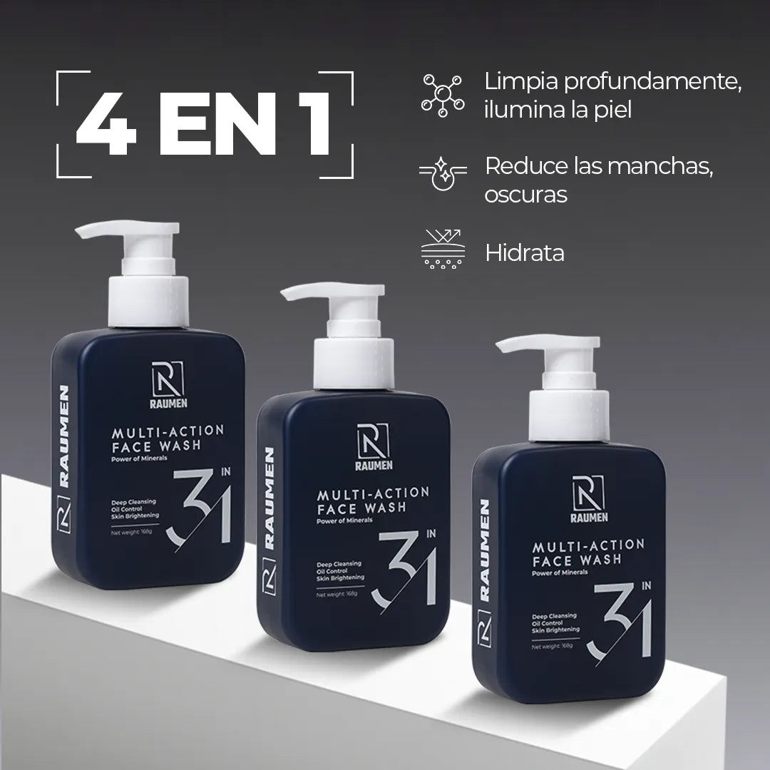 Limpiador Facial Multiacción RAU