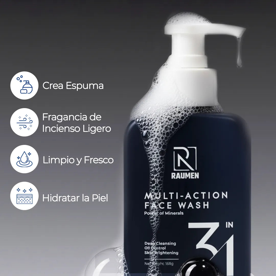 Limpiador Facial Multiacción RAU